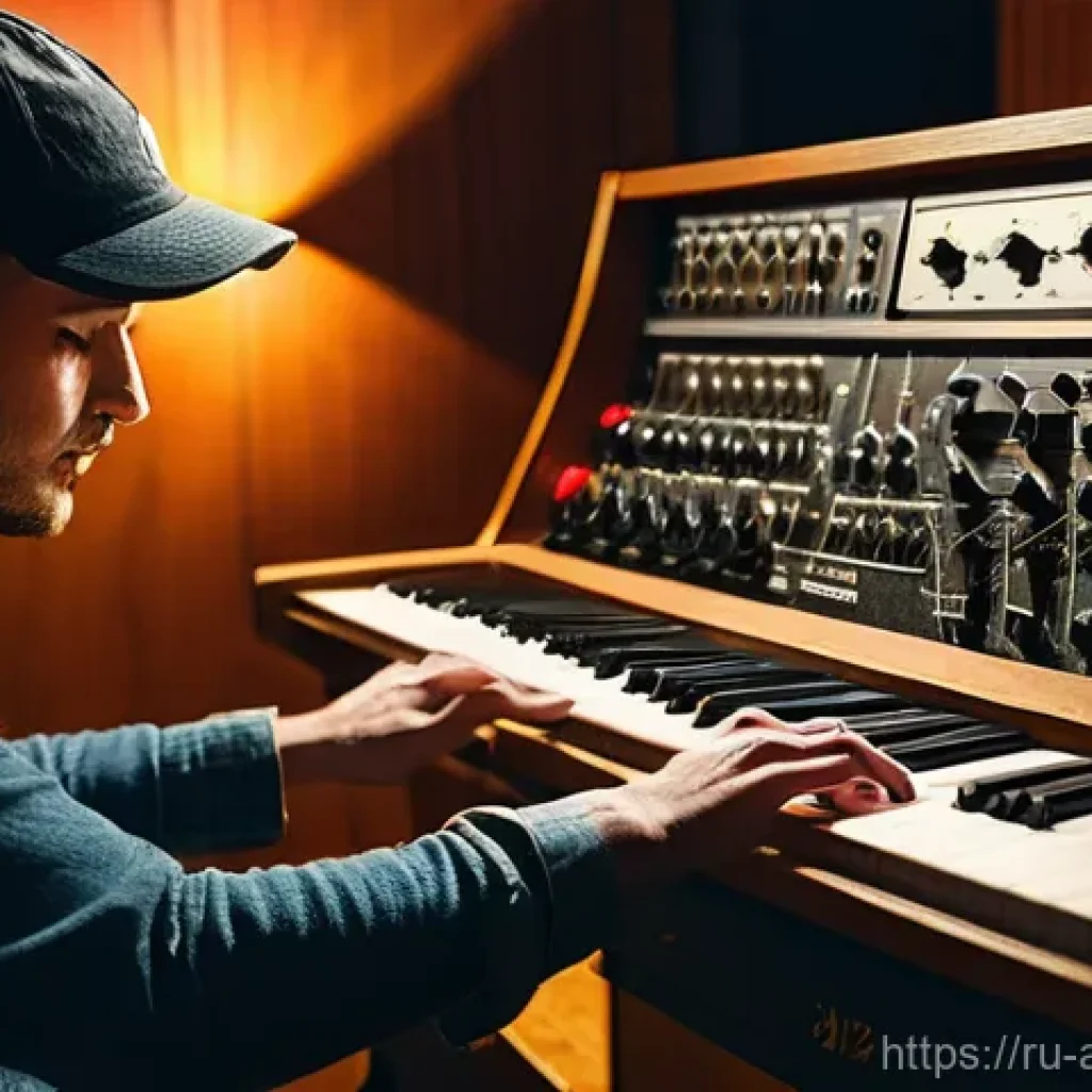 아날로그 악기와 디지털 악기의 차이 - **Prompt 1: The Soul of Analog Sound**
A highly detailed, cinematic photograph of a musician, ge...